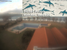 Slika pregleda web-kamere Kolymvari - Hotel Arion